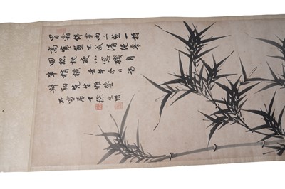 Lot 895 - Two Chinese scroll paintings