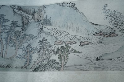 Lot 895 - Two Chinese scroll paintings