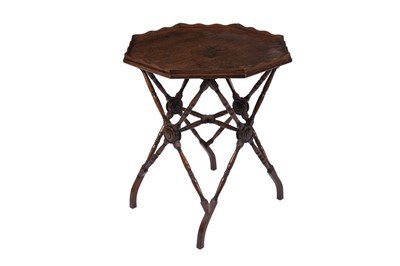 Lot 1446 - A late 19th Century oak Aesthetic period side table by Bertram & Son