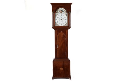 Lot 1366 - John Scott, Newcastle: early-19th Century mahogany 8-day longcase clock