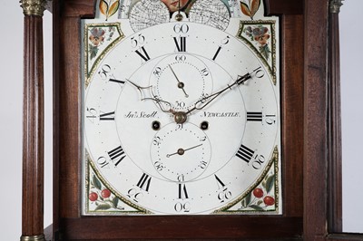 Lot 1366 - John Scott, Newcastle: early-19th Century mahogany 8-day longcase clock
