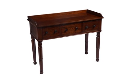 Lot 1461 - A Victorian mahogany washstand