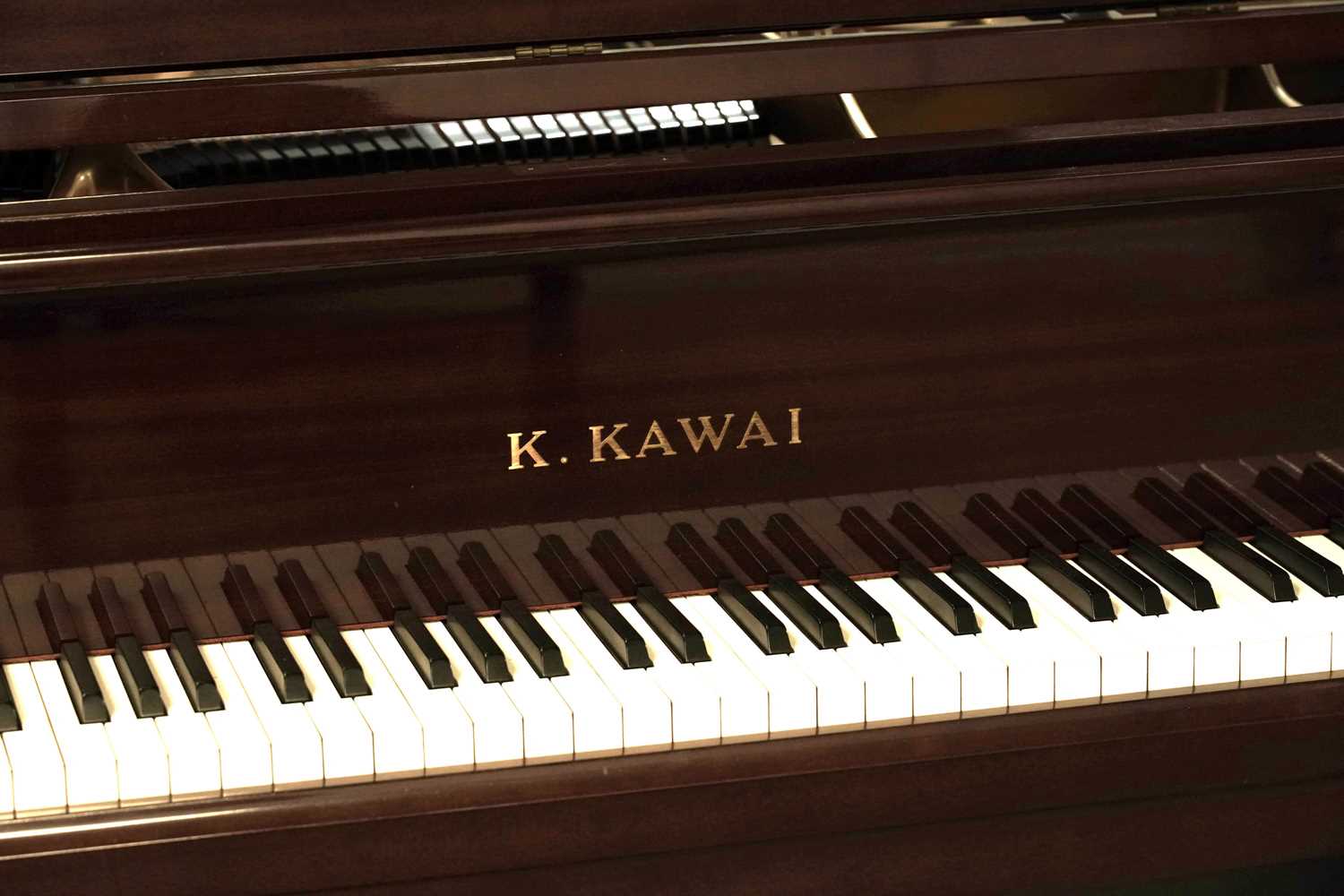 Lot 610 - ﻿A K. Kawai baby grand piano