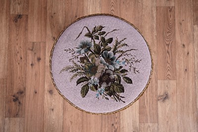 Lot 51 - Two Victorian piano stools; and three chairs