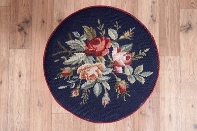 Lot 51 - Two Victorian piano stools; and three chairs