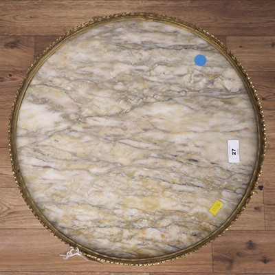 Lot 27 - Two modern Louis XVI style tables