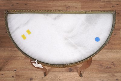 Lot 27 - Two modern Louis XVI style tables