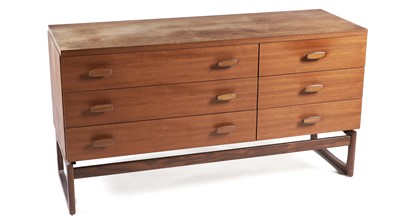 Lot 22 - G-Plan: a circa 1960’s teak ‘Quadrille’ double chest of drawers