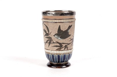 Lot 977 - A Royal Doulton beaker by Florence Barlow