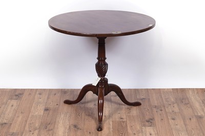 Lot 99 - A 19th Century mahogany tripod table