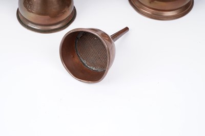 Lot 308 - A selection of early 20th Century copper