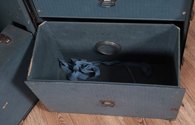Lot 101 - The Oshkosh Trunk Co: an early 20th Century steamer/wardrobe trunk