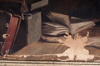 Lot 625 - After James Drummond - James I of Scotland Sees His Future Queen | oil