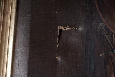 Lot 625 - After James Drummond - James I of Scotland Sees His Future Queen | oil