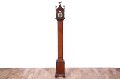 Lot 158 - A 19th Century inlaid mahogany longcase clock