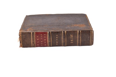 Lot 1310 - William Prynne's A Plea for the Lords, and House of Peers