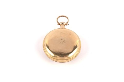 Lot 555 - Dwerrihouse & Carter, Berkeley Square: an 18ct yellow gold cased open faced pocket watch