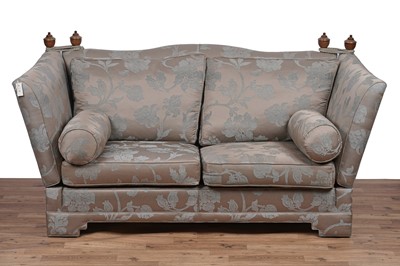 Lot 19 - Duresta: a two-seater drop end sofa