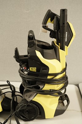 Lot 234 - A G-tech Multi handheld cordless vacuum cleaner; and other tools