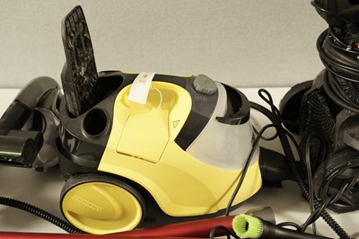 Lot 234 - A G-tech Multi handheld cordless vacuum cleaner; and other tools