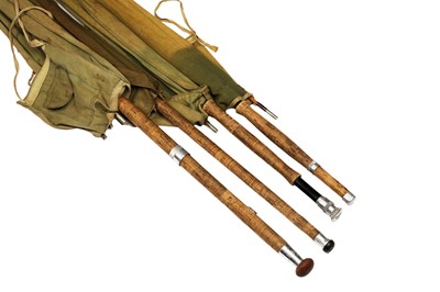 Lot 1794 - A collection of four Hardy fishing rods