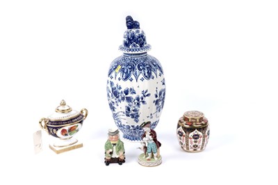 Lot 451 - A Royal Crown Derby 'Old Imari' ginger jar; and other ceramics