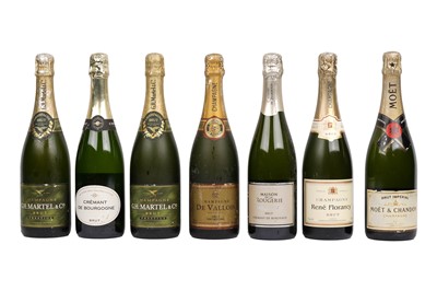 Lot 143 - A selection of champagne with makers including Moët & Chandon