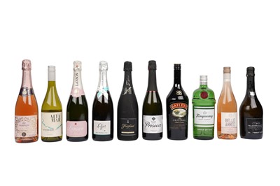 Lot 101 - A selection of wines and spirits