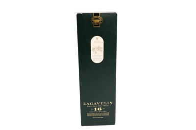 Lot 128 - ﻿A bottle of Lagavulin 16 Year Old Single Islay Malt Whisky