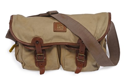 Lot 1770 - A Hardy canvas tackle bag