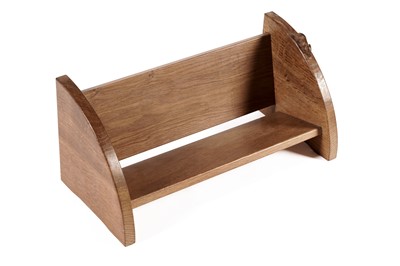 Lot 69 - A Robert 'Mouseman' Thompson oak book trough