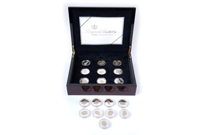 Lot 1257 - 2006 Eightieth Birthday Her Majesty Queen Elizabeth II silver proof coin collection