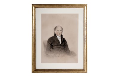 Lot 269 - 19th Century British School - Portrait pair of a young lady and a gentleman | pencil drawing