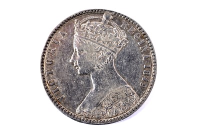 Lot 1270 - A Queen Victoria 'Godless' florin, 1849