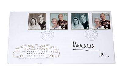 Lot 1328 - King Charles III: autographed Royal Mail First Day Cover