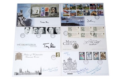 Lot 1333 - Political interest, Speakers of the House of Commons: autographed Royal Mail First Day Covers