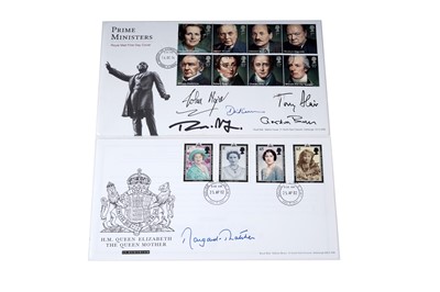 Lot 1335 - Political interest, Prime Ministers: autographed Royal Mail First Day Covers