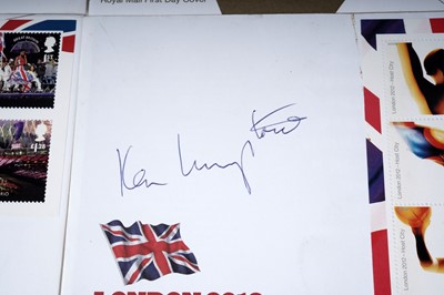 Lot 1337 - Political interest, Olympics: autographed Royal Mail First Day Covers