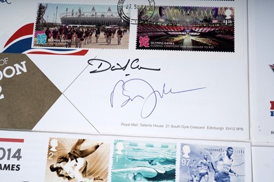 Lot 1337 - Political interest, Olympics: autographed Royal Mail First Day Covers
