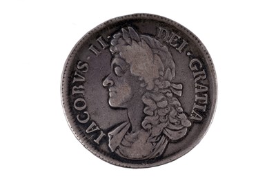 Lot 1226 - A James II crown, 1687