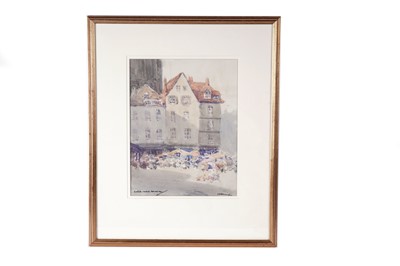 Lot 1596 - Victor Noble Rainbird - Abbeville | watercolour