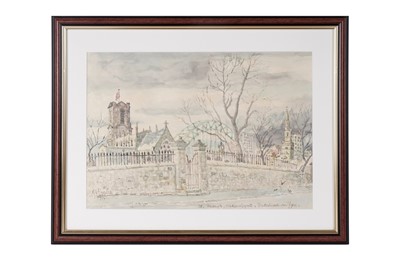 Lot 1584 - Charles Herbert "Charlie" Rogers - St Mary's, Oakwellgate, Gateshead-on-Tyne | watercolour