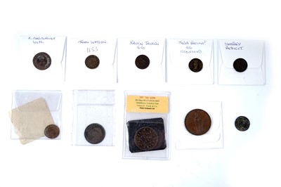 Lot 1222 - A selection of tokens