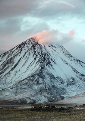 Lot 121 - Alexander Lindsay - Volcán Licancabur at Last Light, Chile 2013 | photograph
