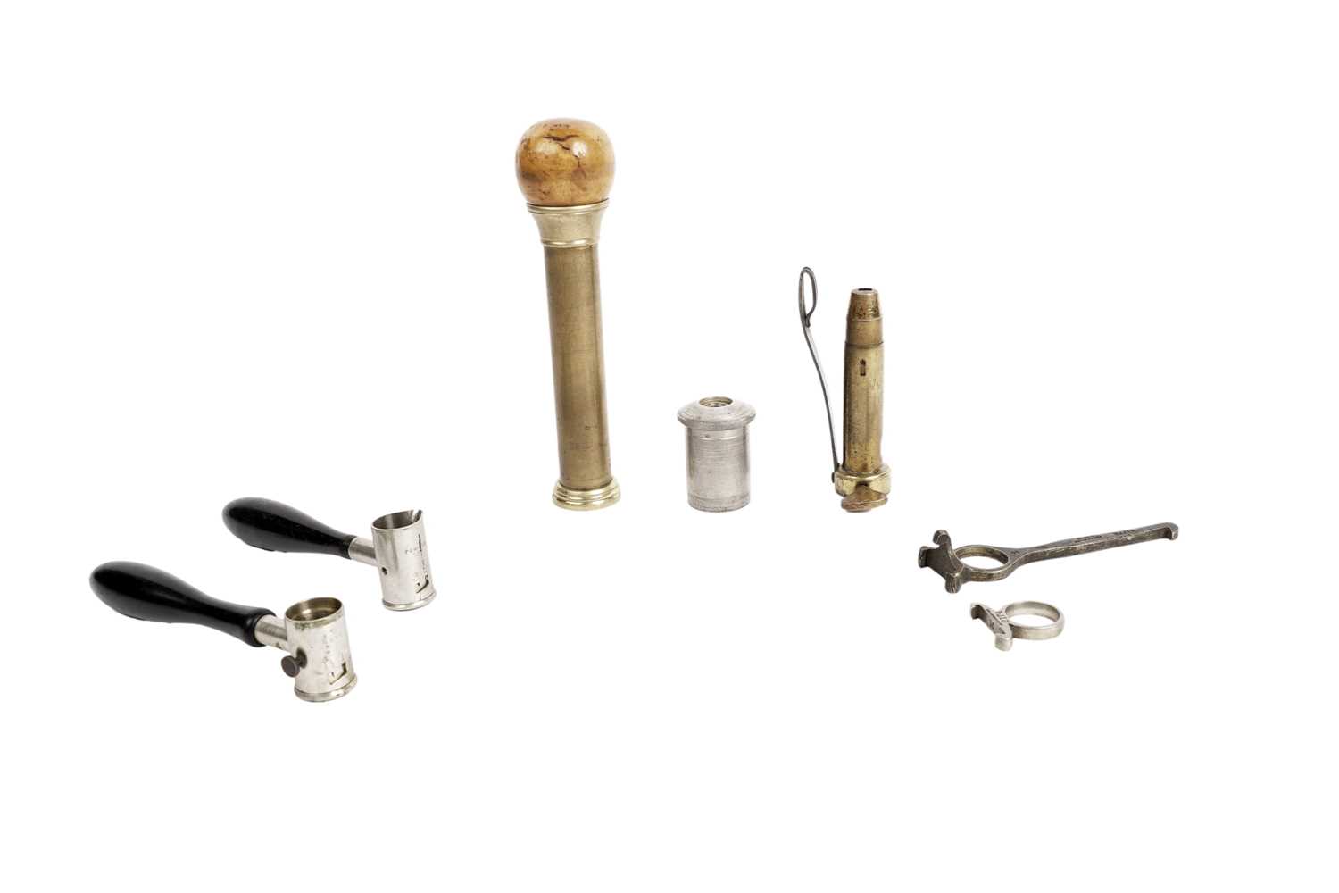 Lot 1920 - James Dixon & Sons, Sheffield, shotgun reloading equipment