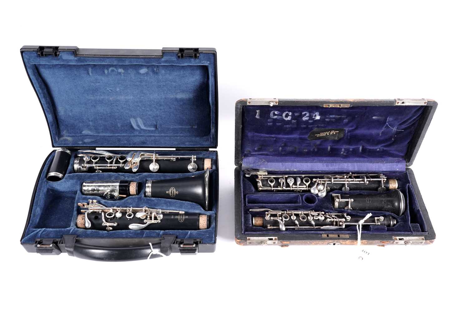 Lot 19 - A Louis & Co oboe; and a Buffet Crampon clarinet