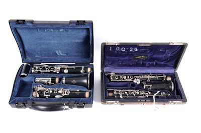 Lot 19 - A Louis & Co oboe; and a Buffet Crampon clarinet