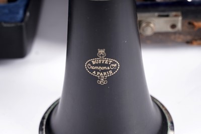 Lot 19 - A Louis & Co oboe; and a Buffet Crampon clarinet