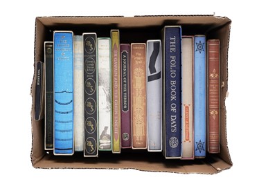 Lot 340 - A box of Folio Society books, mostly history and classical interests