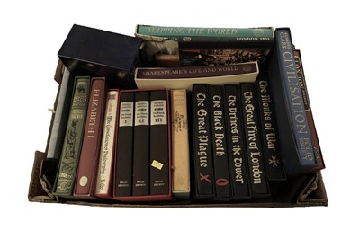 Lot 344 - A collection of historical interest Folio Society books